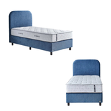Boxspringbett Kinderbett mit Matratze und Kopfteil Kostenlose Lieferung