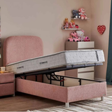 Boxspringbett Kinderbett mit Matratze und Kopfteil Kostenlose Lieferung