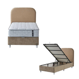 Boxspringbett Kinderbett mit Matratze und Kopfteil Kostenlose Lieferung