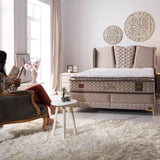 Bambi Luxia Boxspringbett H4 Komfort-Pad & Taschenfederkern