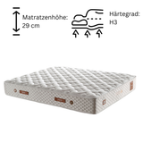 Bambi Thermo Control Boxspringbett mit Matratze & Bettkästen