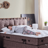 Bamboo Sleep Boxspringbett Set Schlafzimmer Set mit 7 Schichten Höhe 30 cm Matratze