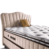 Bambi Thermic Prime Boxspringbett mit Matratze & Bettkästen | Stauraumbett H4/H5, Orthopädisch & Atmungsaktiv