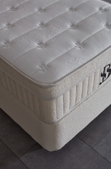 BSS LUCCEBEDD JUNIOR Boxspringbett Set | Matratze H3 | Box und Kopfteil