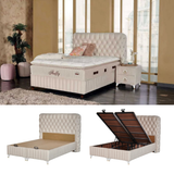 BSS FLUFFY Boxspringbett mit Matratze