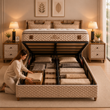 Bambi Magnasand Boxspringbett Set | H3, Taschenfederkern