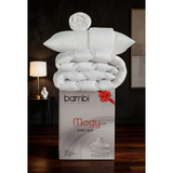 Mogy Soft Schlafset – 1 Bettdecke, 2 Kissen, 2 Kissenschoner und 1 wasserdichter Spannbettschoner