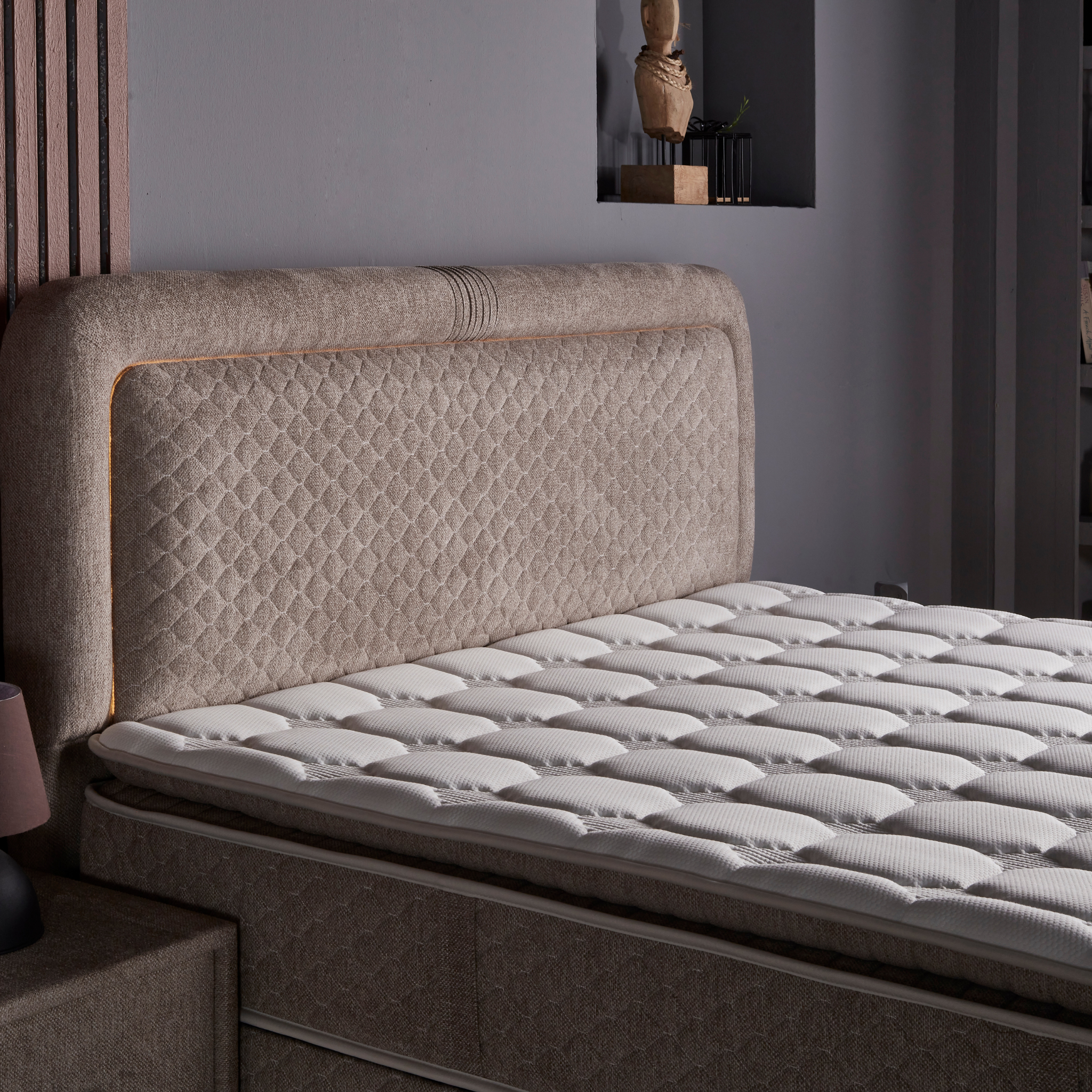 Mountbett Boxspringbett mit Matratze