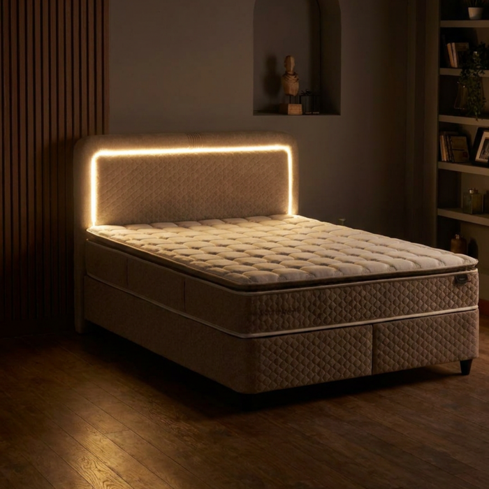 Mountbett Boxspringbett mit Matratze