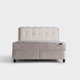 Neutralbett Boxspringbett mit Matratze LED