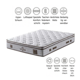 Boxspringbett mit matratze Bambi Nirvana Zen inkl. Lieferung