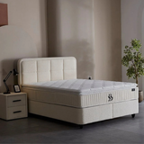 BSS SIABEDD Boxspringbett Set | Matratze H3 | Box und Kopfteil