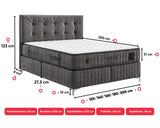Bambi Sleeppure Boxspringbett Schlafzimmer Set