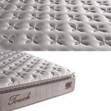 BSS WOOL TOUCH Boxspringbett Set | Matratze H2/H3 | Box und Kopfteil