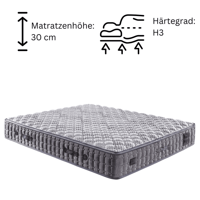 Bambi Sleeppure 8 Schichten Höhe 31 cm Matratze