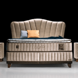 Bambi Thermic Prime Boxspringbett mit Matratze & Bettkästen | Stauraumbett H4/H5, Orthopädisch & Atmungsaktiv