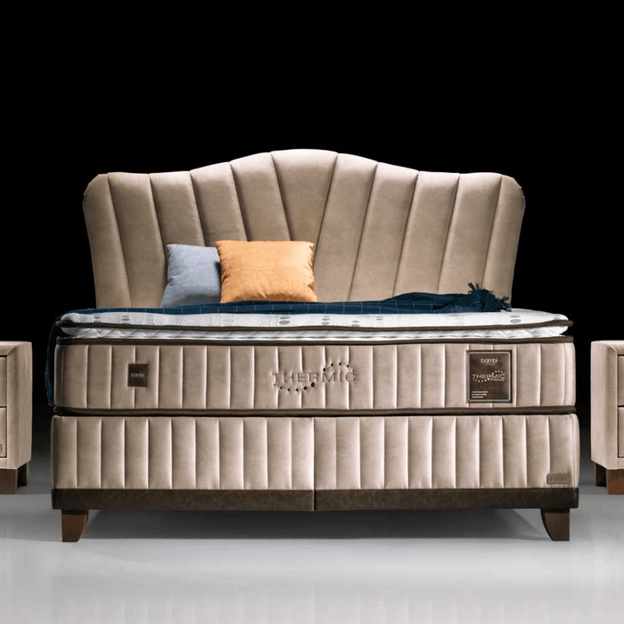 Bambi Thermic Prime Boxspringbett mit Matratze & Bettkästen | Stauraumbett H4/H5