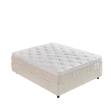 Boxspringbett mit Matratze Polsterbett Stauraumbett Betkasten inkl. Lieferung Beleza