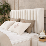 Boxspringbett mit Matratze Polsterbett Stauraumbett Betkasten inkl. Lieferung Beleza