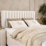Boxspringbett mit Matratze Polsterbett Stauraumbett Betkasten inkl. Lieferung Beleza