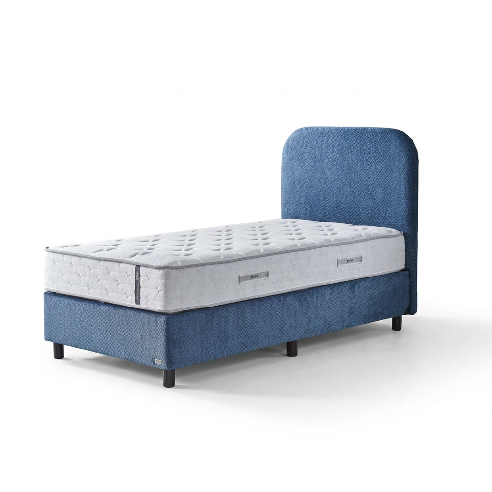 Boxspringbett Kinderbett mit Matratze und Kopfteil Kostenlose Lieferung