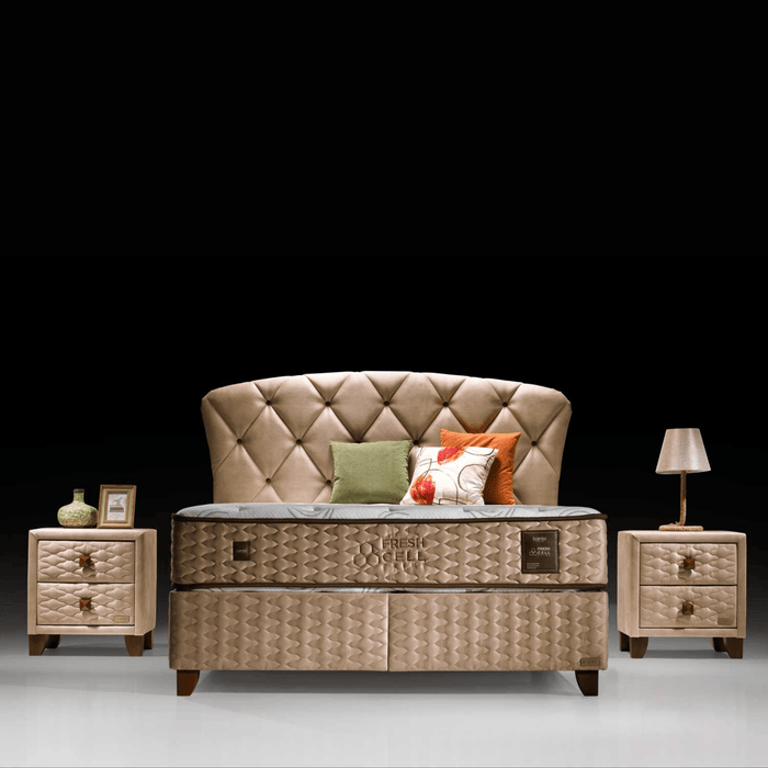 Bambi Freshcell Prime Boxspringbett Schlafzimmer Set