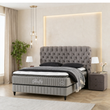 BSS FLUFFY Boxspringbett mit Matratze