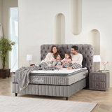 BSS FLUFFY Boxspringbett mit Matratze