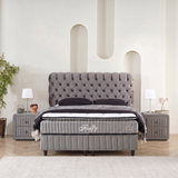 BSS FLUFFY Boxspringbett mit Matratze
