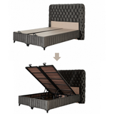 BSS FLUFFY Boxspringbett mit Matratze