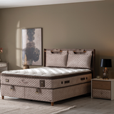 Bambi Magnasand Boxspringbett Set | H3, Taschenfederkern