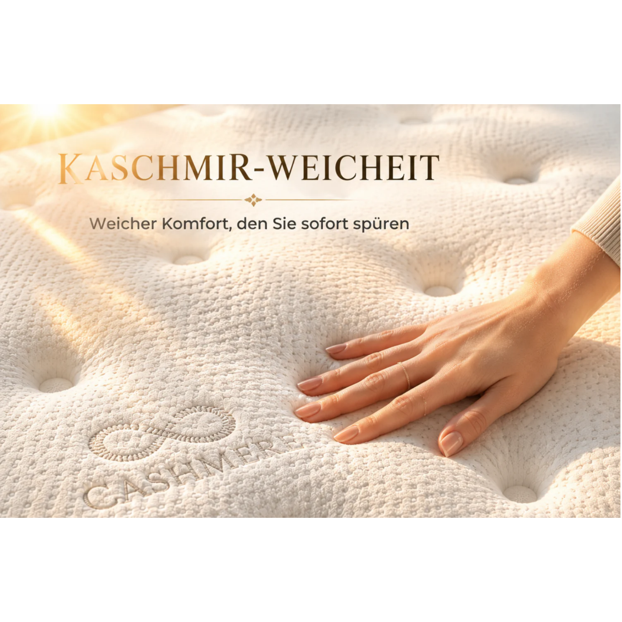 Taschenfederkernmatratze Premium Paris 11 Schichten Matratze mit Integriertem Topper