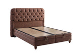 Bambi Comfizone Boxspringbett 180x200 cm mit Matratze & Stauraum – Verstellbarer Härtegrad & Komfortsystem