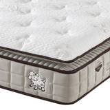 BSS WOOL TOUCH Boxspringbett Set | Matratze H2/H3 | Box und Kopfteil